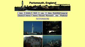 What Portsmouth-guide.co.uk website looked like in 2020 (4 years ago)