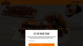 What Potbelly.com website looked like in 2020 (4 years ago)