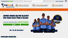 What Podobrace.nl website looked like in 2020 (4 years ago)