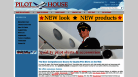 What Pilotshirts.com website looked like in 2020 (4 years ago)