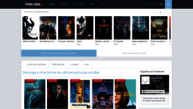 What Peliculasmx.net website looked like in 2020 (6 years ago)