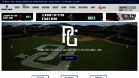 What Perfectgame.org website looked like in 2020 (4 years ago)