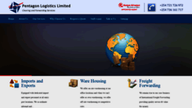 What Pentagonlogistics.com website looked like in 2020 (4 years ago)