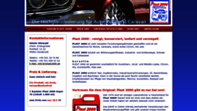 What Plast2000.de website looked like in 2020 (4 years ago)