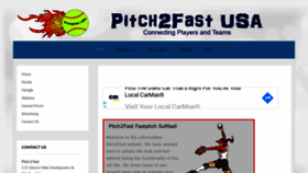 What Pitch2fast.com website looked like in 2020 (4 years ago)
