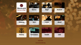 What Piano-maiwald.de website looked like in 2020 (5 years ago)