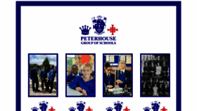 What Peterhouse.org website looked like in 2020 (4 years ago)