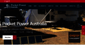What Pocketpoweraustralia.com.au website looked like in 2020 (4 years ago)