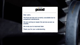 What Pixid-services.net website looked like in 2020 (4 years ago)