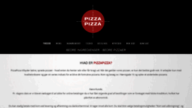 What Pizzapizza.nu website looked like in 2020 (4 years ago)