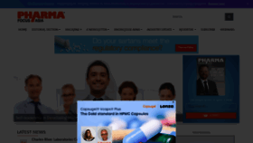 What Pharmafocusasia.com website looked like in 2020 (4 years ago)