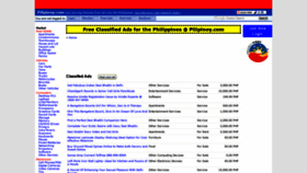 What Pilipinoy.com website looked like in 2020 (5 years ago)