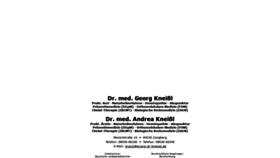 What Praxis-dr-kneissl.de website looked like in 2020 (4 years ago)