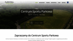 What Parkowa-sport.pl website looked like in 2020 (4 years ago)