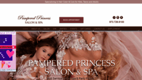 What Pampered-salon.com website looked like in 2020 (4 years ago)