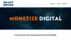 What Profitoptics.com website looked like in 2020 (4 years ago)
