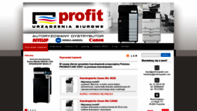 What Profit-kopiarki.com website looked like in 2020 (4 years ago)