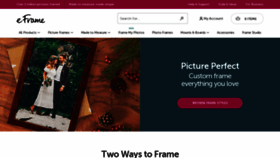 What Picture-frames.co.uk website looked like in 2020 (4 years ago)