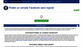 What Pirater-un-compte-fb.com website looked like in 2020 (4 years ago)