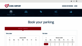 What Prebook.corkairport.com website looked like in 2020 (5 years ago)