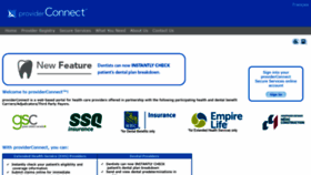 What Providerconnect.ca website looked like in 2020 (5 years ago)