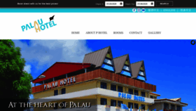 What Palauhotel.net website looked like in 2020 (4 years ago)