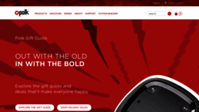 What Polkaudio.com website looked like in 2020 (4 years ago)