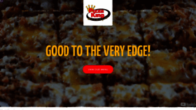 What Pizza-king.com website looked like in 2020 (4 years ago)