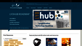 What Pharmahub.org website looked like in 2020 (4 years ago)