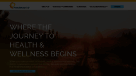 What Pharmavite.com website looked like in 2020 (4 years ago)