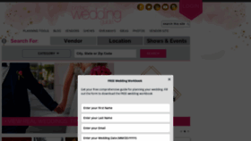 What Perfectweddingguide.com website looked like in 2020 (4 years ago)