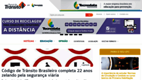 What Portaldotransito.com.br website looked like in 2020 (4 years ago)