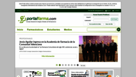 What Portalfarma.com website looked like in 2020 (4 years ago)