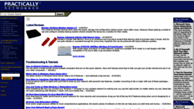 What Practicallynetworked.com website looked like in 2020 (4 years ago)