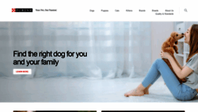 What Purina.com.au website looked like in 2020 (4 years ago)