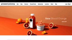 What Pressedjuicery.com website looked like in 2020 (4 years ago)