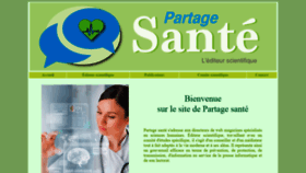 What Partage-sante.com website looked like in 2020 (4 years ago)