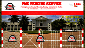 What Pmcfencing.com website looked like in 2020 (4 years ago)