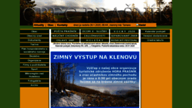 What Prasnik.sk website looked like in 2020 (4 years ago)