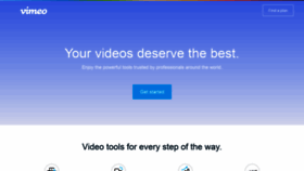 What Player.vimeo.com website looked like in 2020 (4 years ago)