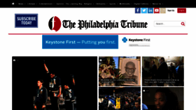 What Phillytrib.com website looked like in 2020 (4 years ago)