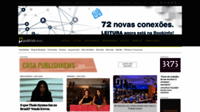 What Publishnews.com.br website looked like in 2020 (4 years ago)