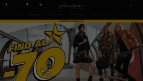 What Primadonnacollection.com website looked like in 2020 (4 years ago)
