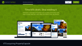 What Propertycapsule.com website looked like in 2020 (5 years ago)