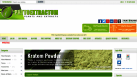 What Phytoextractum.com website looked like in 2020 (4 years ago)