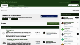 What Poezja.org website looked like in 2020 (4 years ago)