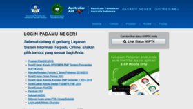 What Padamu.siap.web.id website looked like in 2020 (4 years ago)