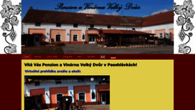 What Pasohlavkyvelkydvur.cz website looked like in 2020 (4 years ago)