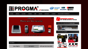 What Progma.sk website looked like in 2020 (4 years ago)