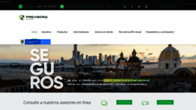 What Previsora.gov.co website looked like in 2020 (6 years ago)